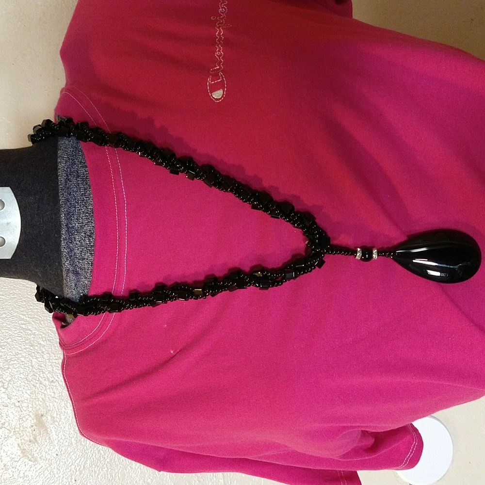 Handmade necklace.